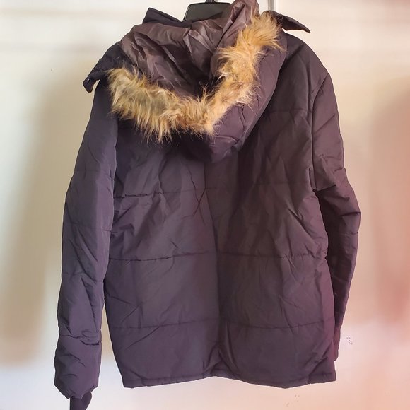 NWT Wantdo Women's Insulated Parka Jacket Winter Coat Black Size XL $229 N90 - Picture 2 of 2